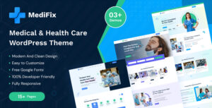 MediFix - Chủ đề WordPress về Y tế & Chăm sóc sức khỏe