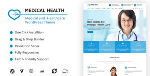 MedicalHealth - Chủ đề WordPress cho Phòng khám & Bác sĩ