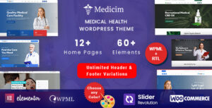 Medicim - Chủ đề WordPress về sức khỏe y tế
