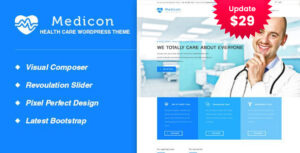 Medicon - Chủ đề WordPress về sức khỏe và y tế