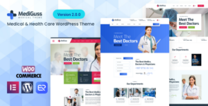 Mediguss - Chủ đề WordPress Y khoa