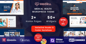 Mediku - Chủ đề WordPress về sức khỏe y tế