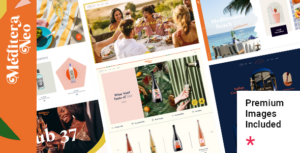 Mediteraneo - Chủ đề thương hiệu nhà hàng, quán bar và đồ uống