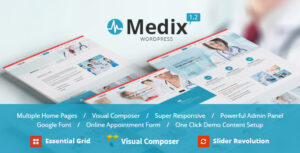 Medix - Sức khỏe và Y tế WordPress