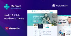 Medixer – Chủ đề WordPress Y khoa