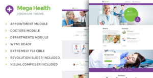 MegaHealth - Theme WordPress Y khoa dành cho Trung tâm chăm sóc sức khỏe