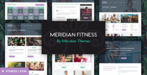 Meridian Fitness - Chủ đề WordPress về thể dục, phòng tập thể dục và thể thao