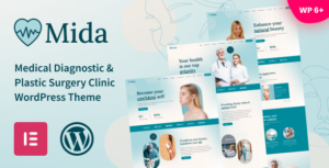 Mida - Chủ đề WordPress của Phòng khám Chẩn đoán Y tế & Phẫu thuật Thẩm mỹ
