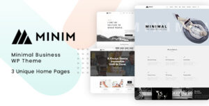 Minim - Chủ đề WordPress tối giản