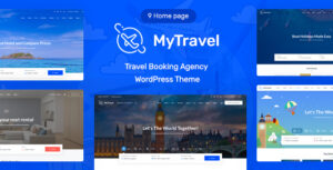 MyTravel - Chủ đề WooCommerce về đặt tour và khách sạn
