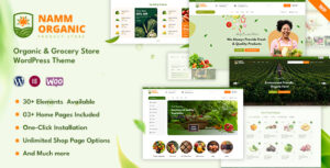 Namm - Chủ đề WordPress cho cửa hàng tạp hóa