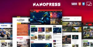 Nanopress - Chủ đề blog và tạp chí WordPress Responsive