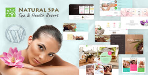 Natural Spa - Đặt lịch massage WordPress Theme