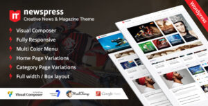 NewsPress - Chủ đề WordPress Tạp chí / Tin tức đáp ứng