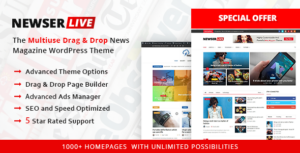 Newser - Chủ đề WordPress cho báo và tạp chí