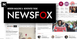 Newsfox – Theme WordPress cho báo và tạp chí