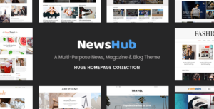 Newshub - Chủ đề Cổng thông tin tạp chí & tin tức