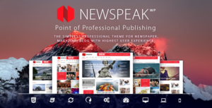Newspeak - Chủ đề WordPress Tạp chí Responsive
