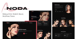 Noda - Chủ đề WordPress dành cho nghệ sĩ trang điểm