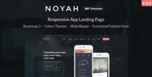 Noyah - Chủ đề WordPress cho trang đích ứng dụng