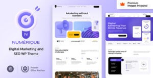 Numérique - Chủ đề WordPress tiếp thị kỹ thuật số SEO