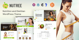 Nutree - Chủ đề WordPress của Trung tâm Sức khỏe Dinh dưỡng & Ăn kiêng