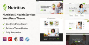 Nutritius - Chủ đề WordPress về dịch vụ dinh dưỡng và sức khỏe