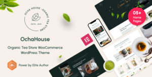 OchaHouse - Chủ đề WordPress WooCommerce cho cửa hàng trà hữu cơ