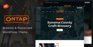 Ontap - Chủ đề WordPress Nhà máy bia & Nhà hàng
