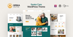 Opeka - Chủ đề WordPress về chăm sóc người cao tuổi và điều dưỡng người cao tuổi