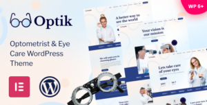 Optik - Chủ đề WordPress về bác sĩ nhãn khoa và chăm sóc mắt