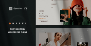 Orabel - Chủ đề WordPress danh mục đầu tư nhiếp ảnh sáng tạo