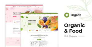 OrgaFit - Chủ đề WordPress hữu cơ và sức khỏe