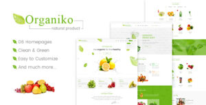 Organiko - Chủ đề WordPress kinh doanh trang trại và thực phẩm