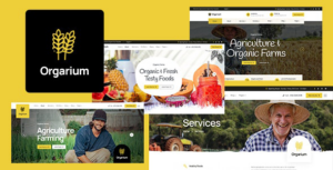 Orgarium - Chủ đề WordPress về Nông nghiệp & Trang trại hữu cơ