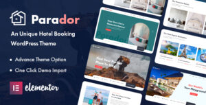 Parador - Chủ đề WordPress Đặt phòng khách sạn