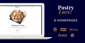 Pastry Love - Chủ đề WordPress cho tiệm bánh & tiệm bánh ngọt