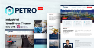 Petro - Chủ đề WordPress của Công ty Công nghiệp