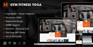 Phòng tập thể dục Thể dục Yoga - Chủ đề WordPress Maniva