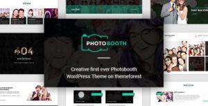 PhotoBooth - Chủ đề WordPress danh mục đầu tư nhiếp ảnh
