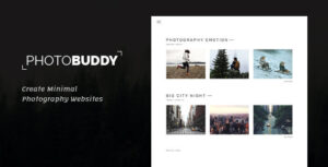 PhotoBuddy | Chủ đề WordPress về nhiếp ảnh