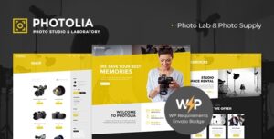 Photolia | Chủ đề WordPress cho Công ty Ảnh & Cửa hàng Cung cấp