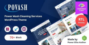 Povash | Chủ đề WordPress Power Wash + RTL