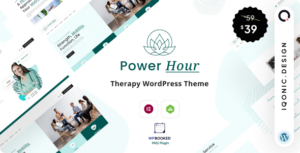 Power Hour - Chủ đề WordPress trị liệu