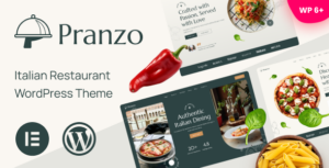 Pranzo - Chủ đề WordPress Nhà hàng Ý