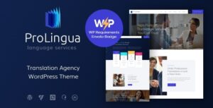 ProLingua | Giao diện WordPress của Cục dịch thuật & dịch vụ phiên dịch