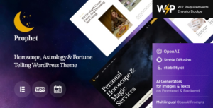 Prophet - Tử vi, chiêm tinh và bói toán WordPress Theme