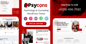 Psycon - Chủ đề WordPress về Tâm lý học & Tư vấn