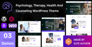 Psyocare - Chủ đề WordPress về Tâm lý, Trị liệu, Sức khỏe và Tư vấn