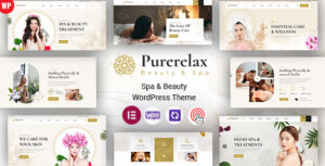 Purerelax - Chủ đề WordPress dành cho spa